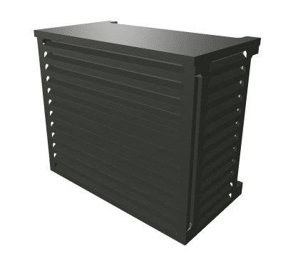 Cache-climatiseur > Venise / Anthracite mat