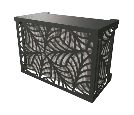 Cache-climatiseur > Tropical / Anthracite mat