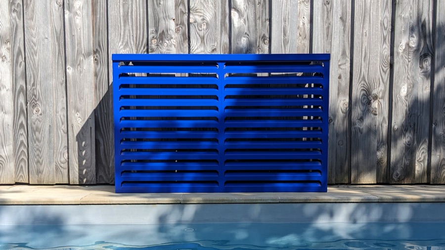 Cache clim double largeur