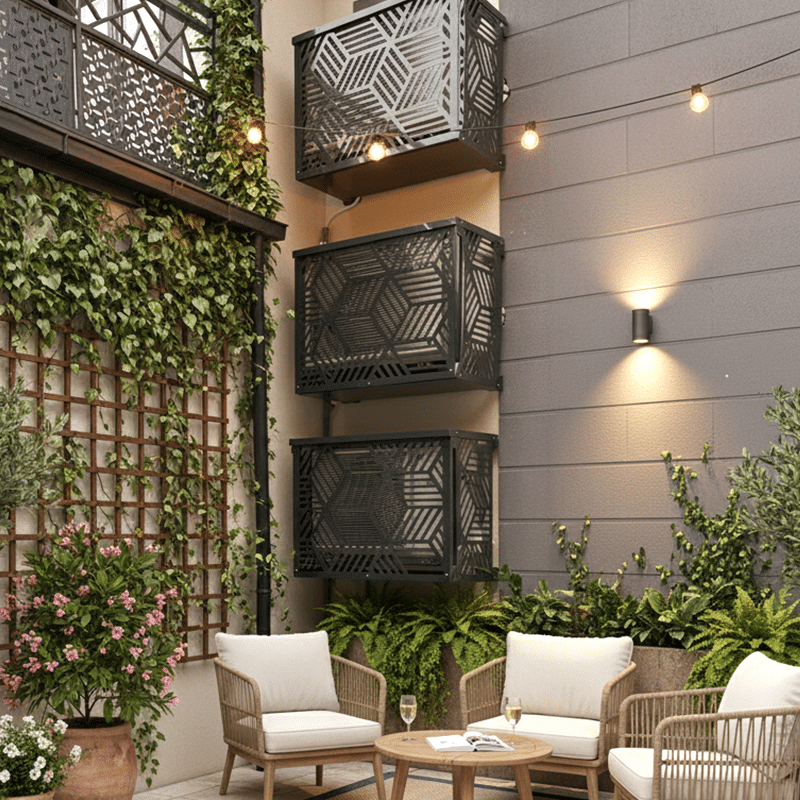 Cache clim sur mesure